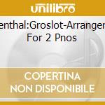 Blumenthal:Groslot-Arrangements For 2 Pnos cd musicale di Marco Polo