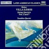 Heitor Villa-Lobos - Quartetto X Archi N.2, N.7 cd