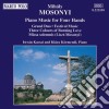 Mihaly Mosonyi - Piano Music For Four Hands cd