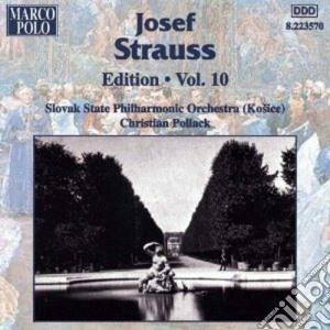 Edition vol.10: opp.61, 281, 31, 48, 249 cd musicale di Josef Strauss