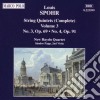 Louis Spohr - Quintetti X Archi Vol.3: Quintetto N.3 Op.69, N.4 Op.91 cd