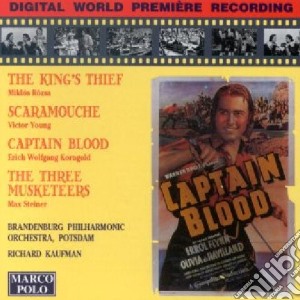 Captain Blood/The Three Musketeers - Filmmusiken cd musicale