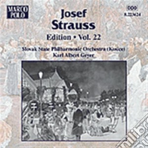 Edition vol. 22 cd musicale di Josef Strauss