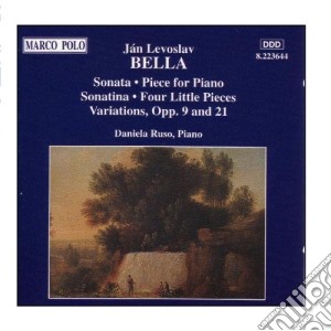 Bella - Sonata In Sib Min, Pezzo X Pf In Do Min, Variazioni Op.9, Op.21, Sonatina In Mi- Ruso DanielaPf cd musicale di Bella