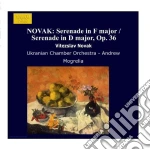 Novak Vitezslav - Serenata In Fa Mag X Piccola Orchestra,serenata In Re Mag X Piccola Orchestra O- Mogrelia Andrew Dir/ukranian Chamber Orchestra cd