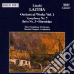 Laszlo Lajtha - Orchestral Works Vol.1 cd