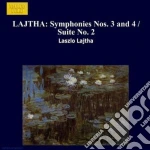 Laszlo Lajtha - Symphonies 3/4 cd