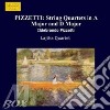 Pizzetti,Ildebrando - Streichquartette In A+D cd