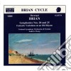 Havergal Brian - Symphony No.20, N.25, Fantastic Variations On An Old Rhyme cd