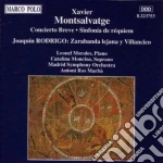 Xavier Montsalvatge / Joaquin Rodrigo - Concierto Breve / Zarabanda Lejana cd