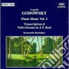 Leopold Godowsky - Opere Per Pianoforte (integrale), Vol.2: Sonata N.1 In Sol Minore cd