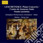 Leschetizky - Concerto X Pf Op.9, Die Erste Falte (overture), Contes De Jeunesse (suite) Op.46 cd