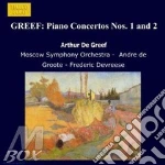 Greef, Arthur De - Klavierkonzerte 1+2 cd