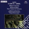 Anton Garcia Abril - Piano Concerto, Three Sonatas cd
