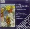 Edward Macdowell - Lieder (integrale) /james Barbagallo Pf. cd