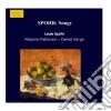 Louis Spohr - Lieder Op.25, Op.37, Op.41, Op.72, Woo 90, Woo 91 cd