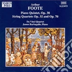Arthur Foote - Musica Da Camera Vol.1: Quintetto Con Pf Op.38, Quartetto X Archi N.2 Op.32, N.3 cd