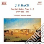 Johann Sebastian Bach - Suites Inglesi Nn.1 - 3 Bwv 806 - 808 cd