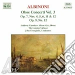 Tomaso Albinoni - Oboe Concerti Vol.3 cd