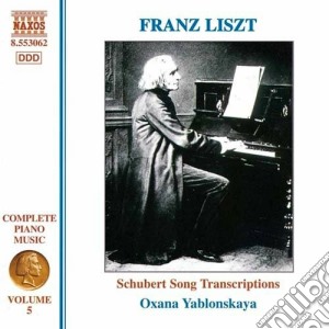 Franz Liszt - Opere X Pf (integrale) Vol. 5: Trascrizioni Dei Lieder Di Schubert cd musicale di Franz Liszt