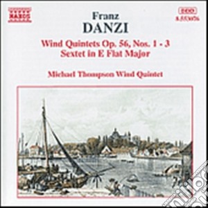 Franz Danzi - Quintetto X Fiati N.1 > N.3 Op.56, Sestetto In Mib Magg. cd musicale di Franz Danzi