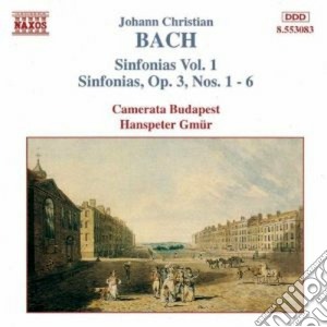 Johann Christian Bach - Sinfonie (integrale) Vol.1: Nn.1 - 6 Op.3 cd musicale di Bach johann christia