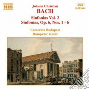 Johann Christian Bach - Sinfonie (integrale) Vol.2: Nn.2 - 6 Op.6 cd musicale di Bach johann christia