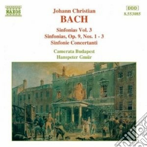 Johann Christian Bach - Sinfonie (integrale) Vol.3: Nn.1 - 3 Op.9, Sinfonie Concertanti T.284 - 4, T.286 / 6 cd musicale di Bach johann christia