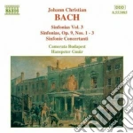 Johann Christian Bach - Sinfonie (integrale) Vol.3: Nn.1 - 3 Op.9, Sinfonie Concertanti T.284 - 4, T.286 / 6 cd