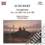 Franz Schubert - Symphonies No.3 D 200, N.6 D 589 cd