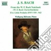 Johann Sebastian Bach - Composizioni Dal Quaderno Di W.f. Bach, 5 Piccoli Preludi Bwv 939-943 cd