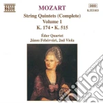 Wolfgang Amadeus Mozart - Quintetti X Archi Vol.1 (integrale): Quintetto K 174 (compresa Versione Scartata cd