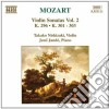 Wolfgang Amadeus Mozart - Sonate X Vl Vol.2: Sonata N.8 K 296, N.1 K 301, N.2 K 302, N.3 K 303 cd