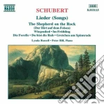 Franz Schubert - Lieder (selezione) cd