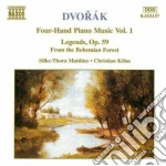 Antonin Dvorak - Opere X Pf A 4 Mani Vol.1 (integrale): Legends Op.59 B 117, Dalla Foresta Boemic cd