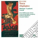 Giacomo Puccini - Tosca (Highlights) cd
