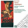Giacomo Puccini - Tosca (Highlights) cd