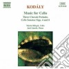 Zoltan Kodaly - Sonata X Vlc Op.4, Sonata X Vlc Solo Op.8, 3 Preludi Su Corale cd