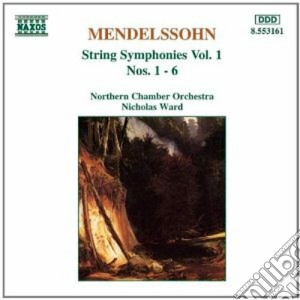 Felix Mendelssohn - Sinfonie X Archi Vol.1 (integrale) : N.1> N.6 cd musicale di Felix Mendelssohn