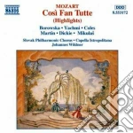 Wolfgang Amadeus Mozart - Cosi' Fan Tutte (Highlights) cd