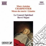 Marc-Antoine Charpentier - Messe Des Morts A 4 Voci, Litanies A Lavierge, Confitebor Tibi, ... cd