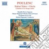 Francis Poulenc - Stabat Mater, Gloria, Litanies A La Vierge Noire cd