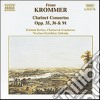 Franz Krommer - Concerti X Clar Op.56, Concerto X 2 Clar Op.35, Op.91 cd
