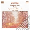 William Walton - Symphony No.1, Partita cd