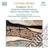 Witold Lutoslawski - Opere X Orchestra (integrale) Vol.1: Sinfonia N.4, Musica Funebre X Archi, Chain cd