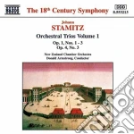 Johann Stamitz - Trii X Orchestra Vol.1: N.1 > N.3 Op.1, N.3 Op.4 cd