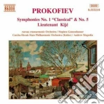 Sergei Prokofiev - Symphony No.1 Op.25 Classica, N.5 Op.100, Luogotenente Kije' cd
