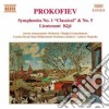 Sergei Prokofiev - Symphony No.1 Op.25 Classica, N.5 Op.100, Luogotenente Kije' cd