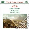 Carl Philipp Emanuel Bach - Concerti Per Violoncello: Wq 170-172 cd