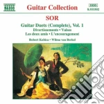 Fernando Sor - Duetti X Chitarra (integrale) Vol.1: Divertissement, 6 Valzer Op.39, L'encourage cd